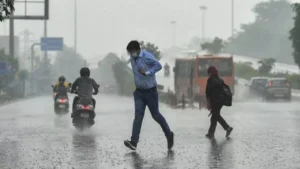 Low pressure trough in Bay of Bengal