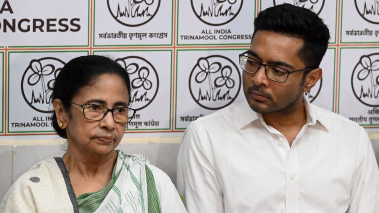 Mamata-Banerjee and Abhishek Banerjee