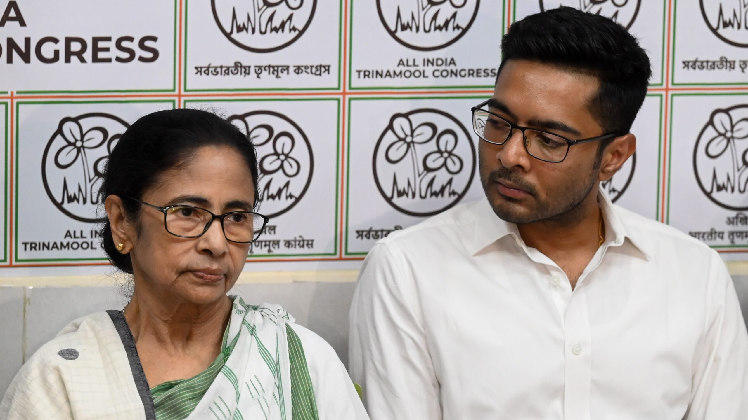 Mamata-Banerjee and Abhishek Banerjee